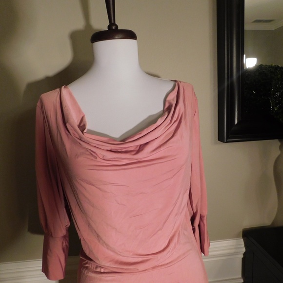 Mauve Cowl Neck Top - 1X - BRAND NEW - Picture 4 of 6